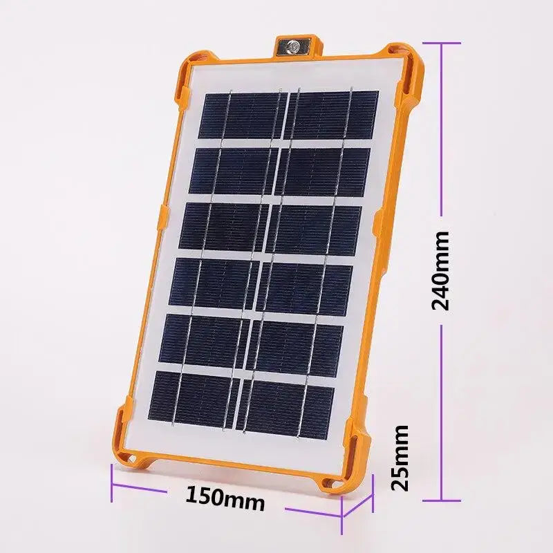 Batterie externe solaire avec lampe led