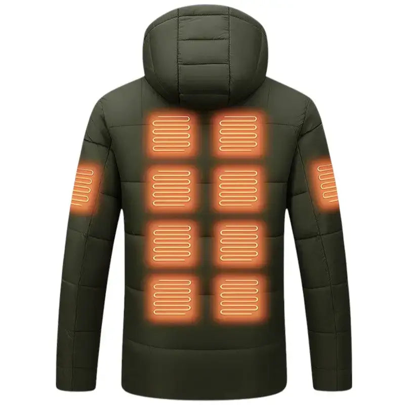 Veste chauffante homme chasse batterie requise