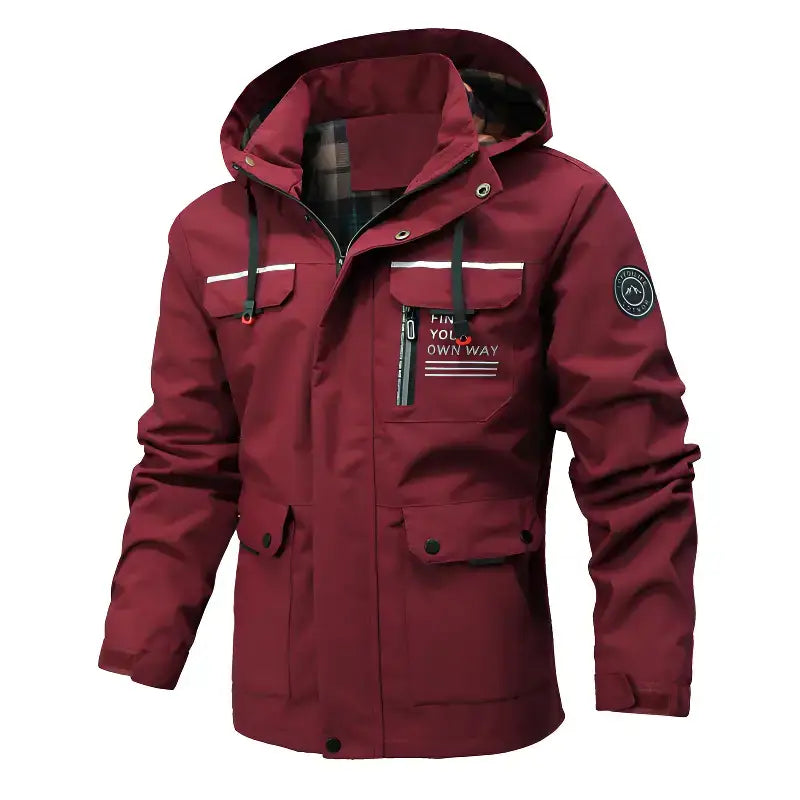 Veste randonnée homme multi-poches