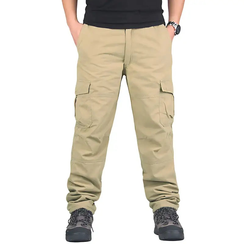 Pantalon cargo trekking hiver robuste