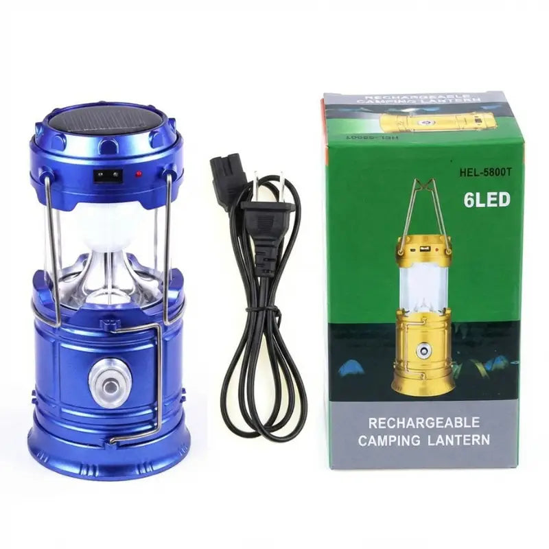 Lanterne solaire camping pliable bivouac