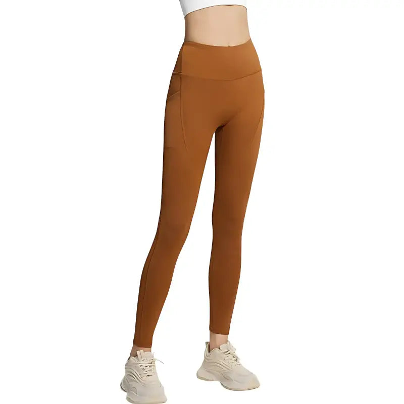 Legging randonnée femme avec poches latérales