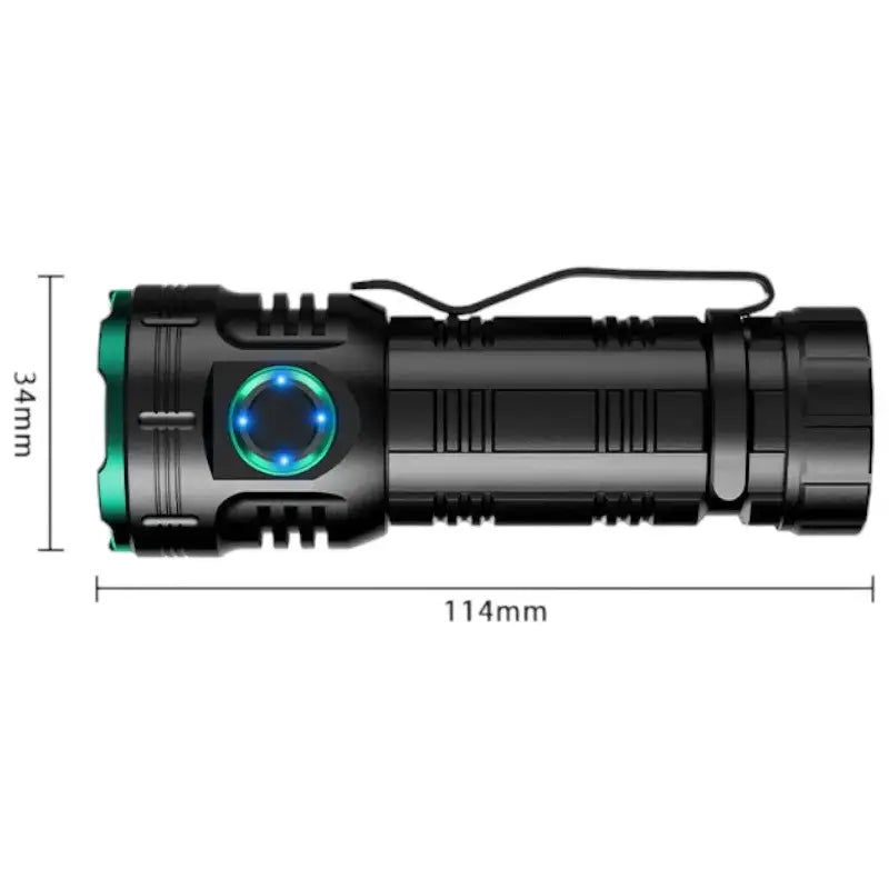 Lampe torche compacte multi-led puissante