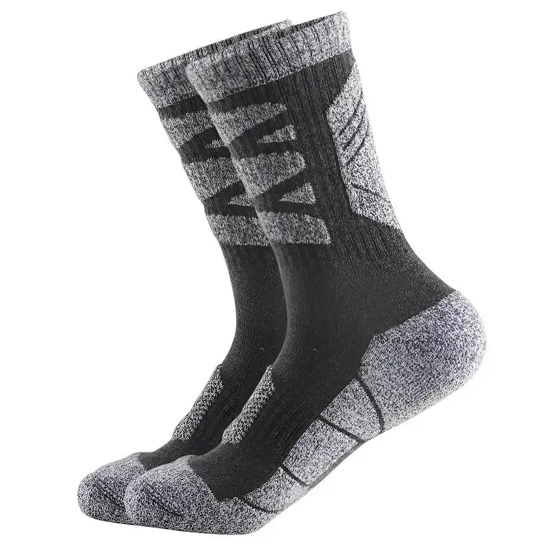 Pack 5 chaussettes randonnée coton mixte