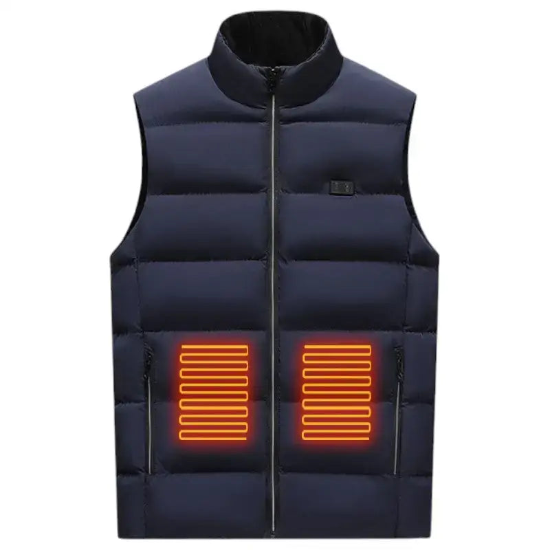 Gilet chauffant équitation sans manche