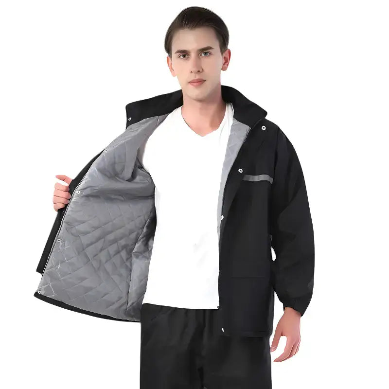 Veste hiver homme imperméable isolée