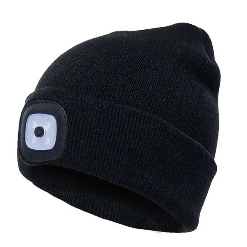 Bonnet avec lampe intégrée