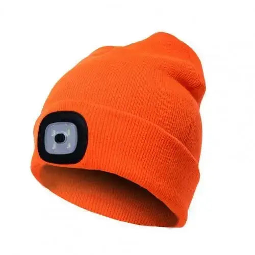 Bonnet avec lampe intégrée