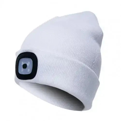 Bonnet avec lampe intégrée