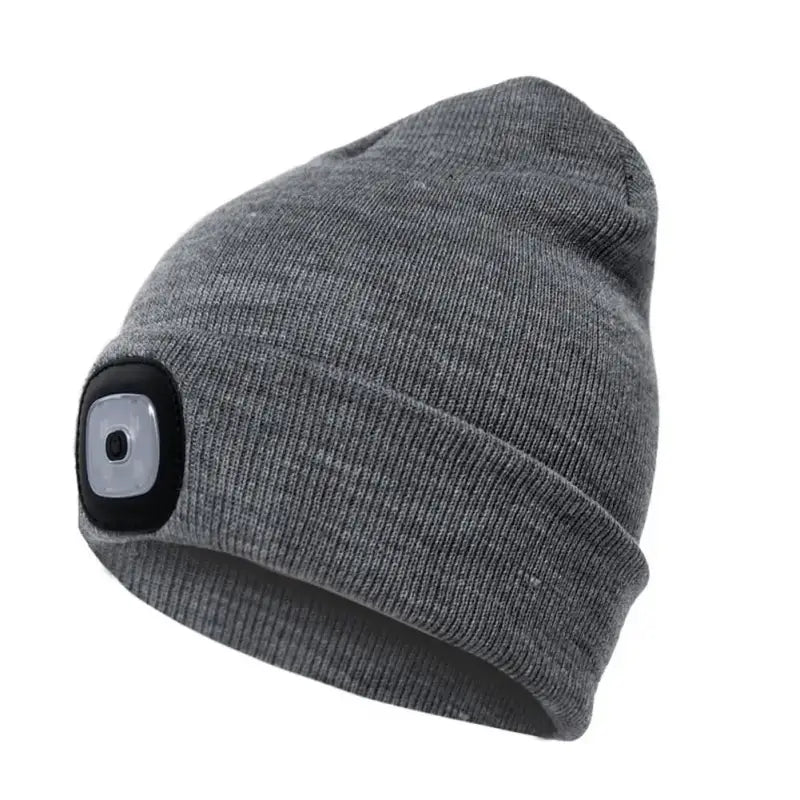 Bonnet avec lampe intégrée