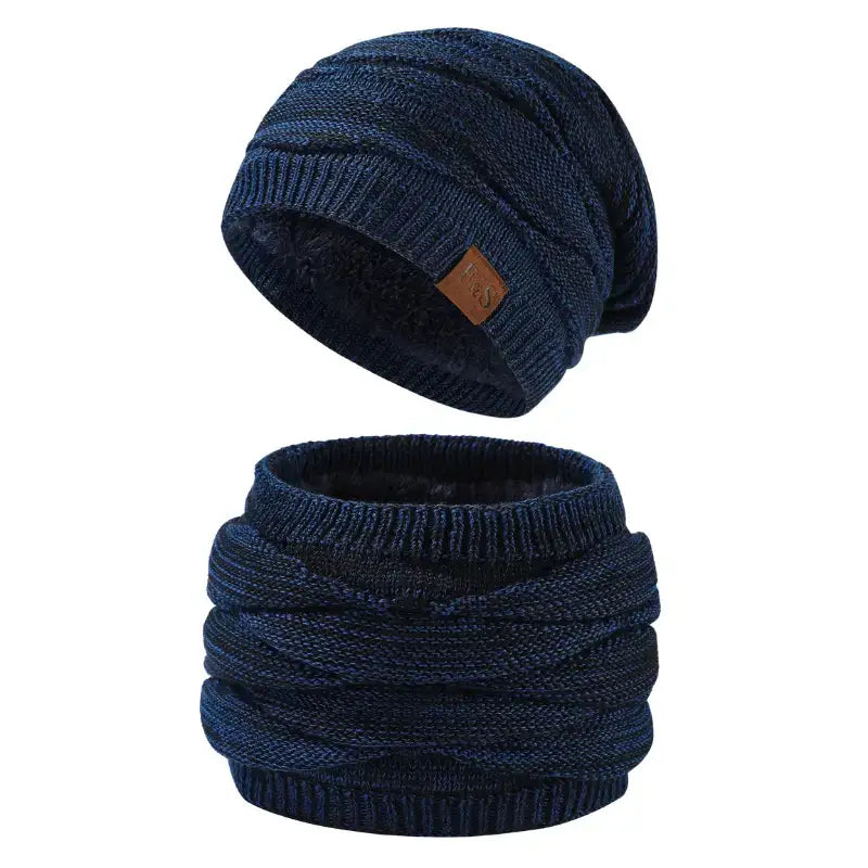 Bonnet tour de cou homme acrylique polaire