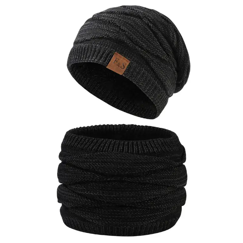 Bonnet tour de cou homme acrylique polaire