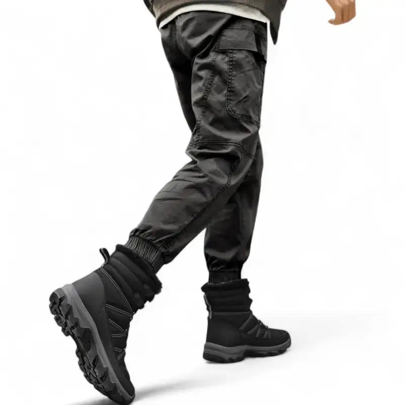 Botte hiver outdoor canvas traitée