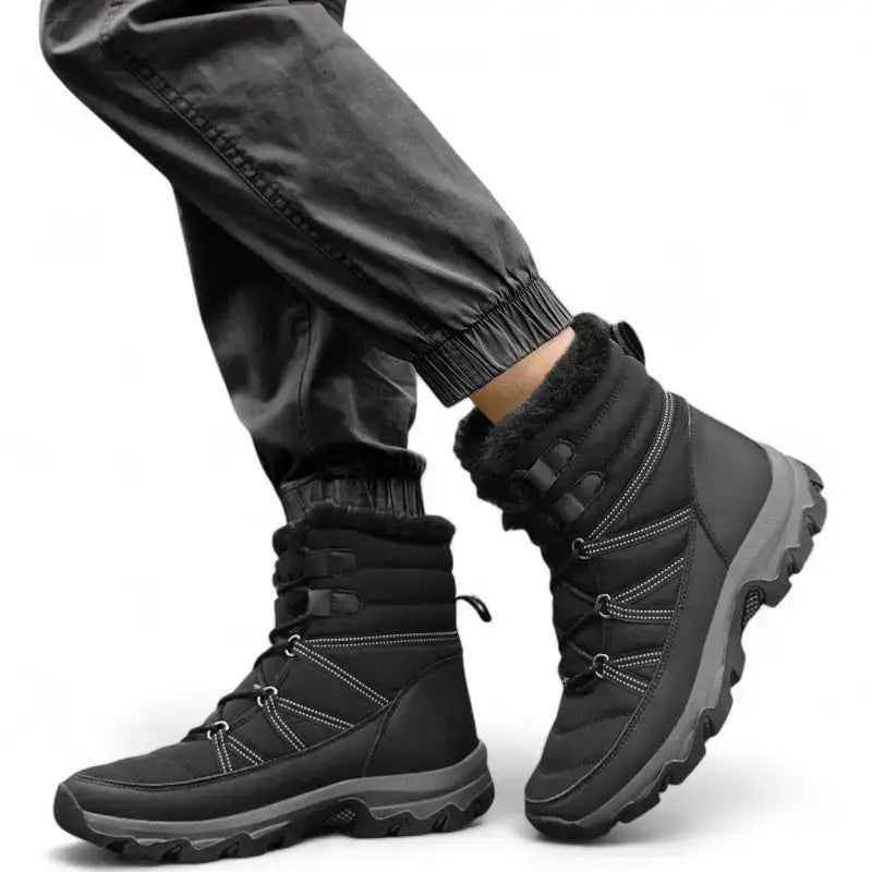 Botte hiver outdoor canvas traitée