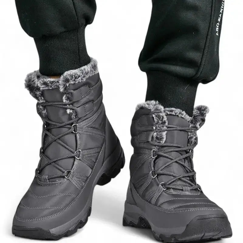 Botte hiver outdoor canvas traitée