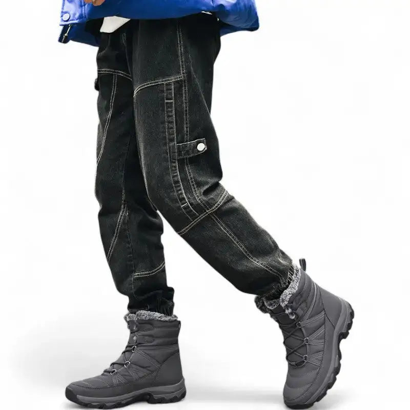 Botte hiver outdoor canvas traitée