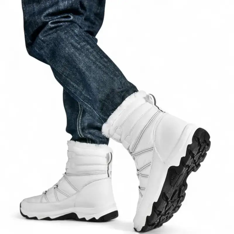 Botte hiver outdoor canvas traitée