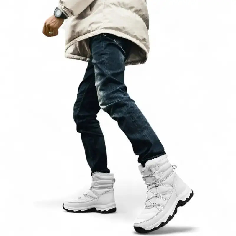 Botte hiver outdoor canvas traitée