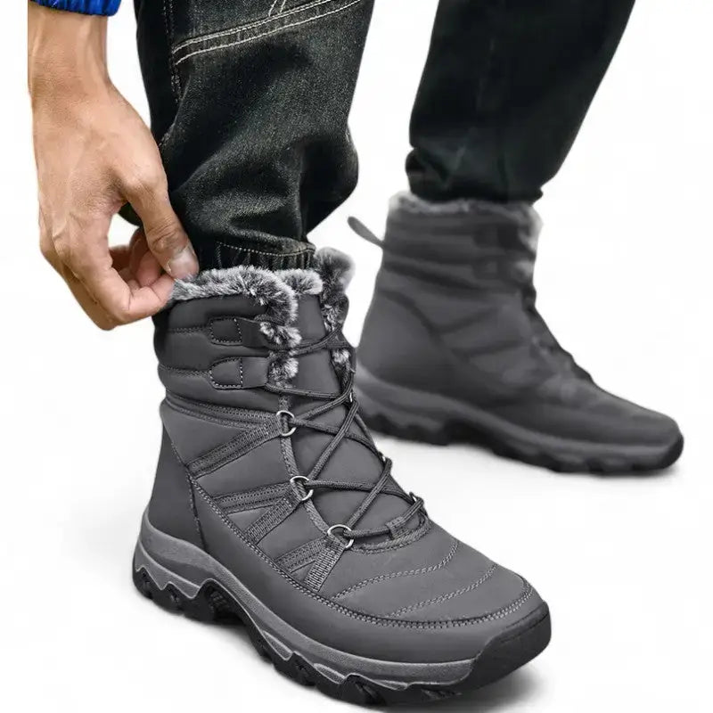 Botte hiver outdoor canvas traitée