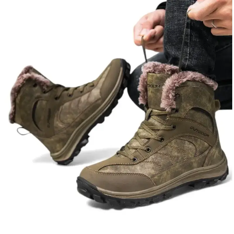 Botte montagne hiver fourrée basique