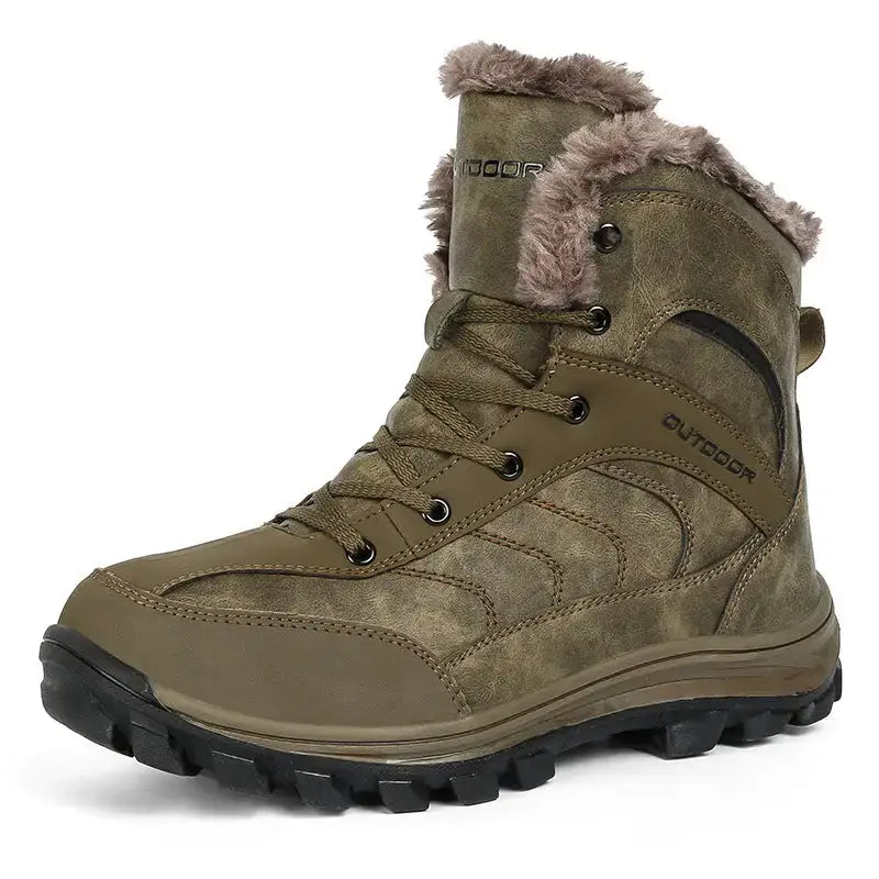 Botte montagne hiver fourrée basique