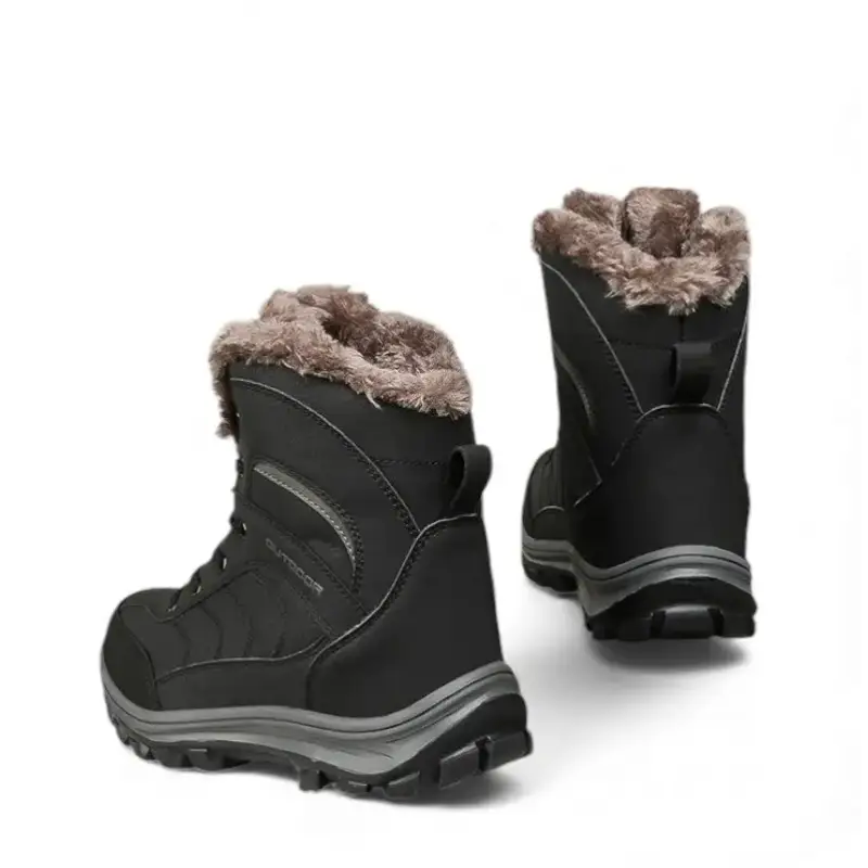 Botte montagne hiver fourrée basique