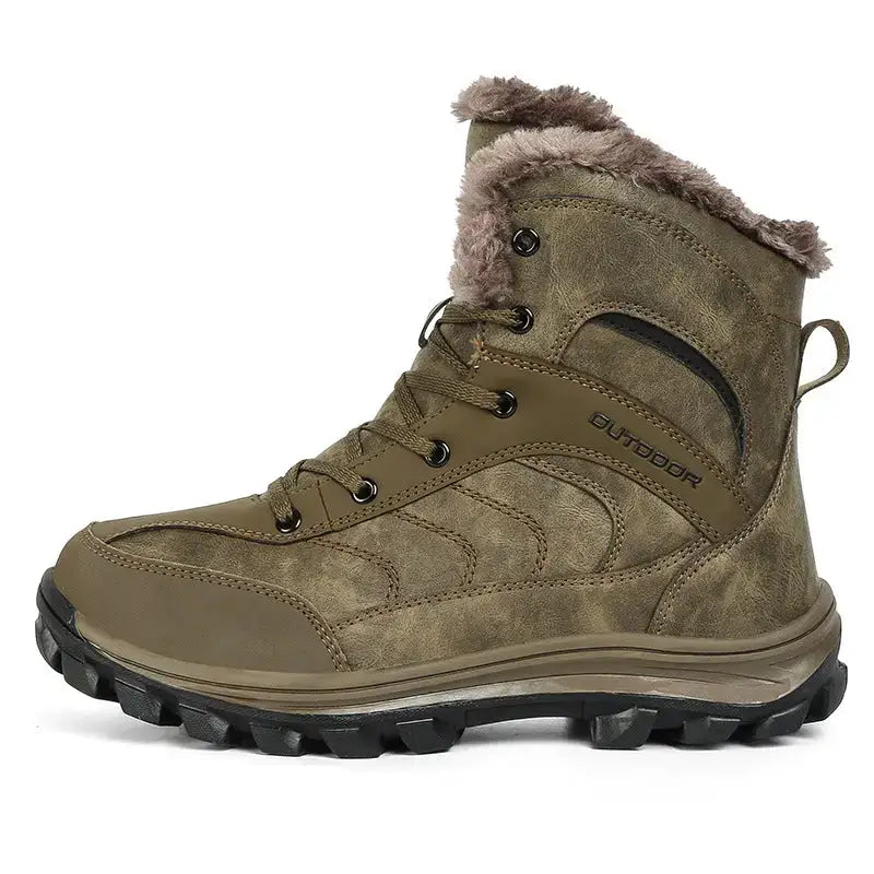 Botte montagne hiver fourrée basique