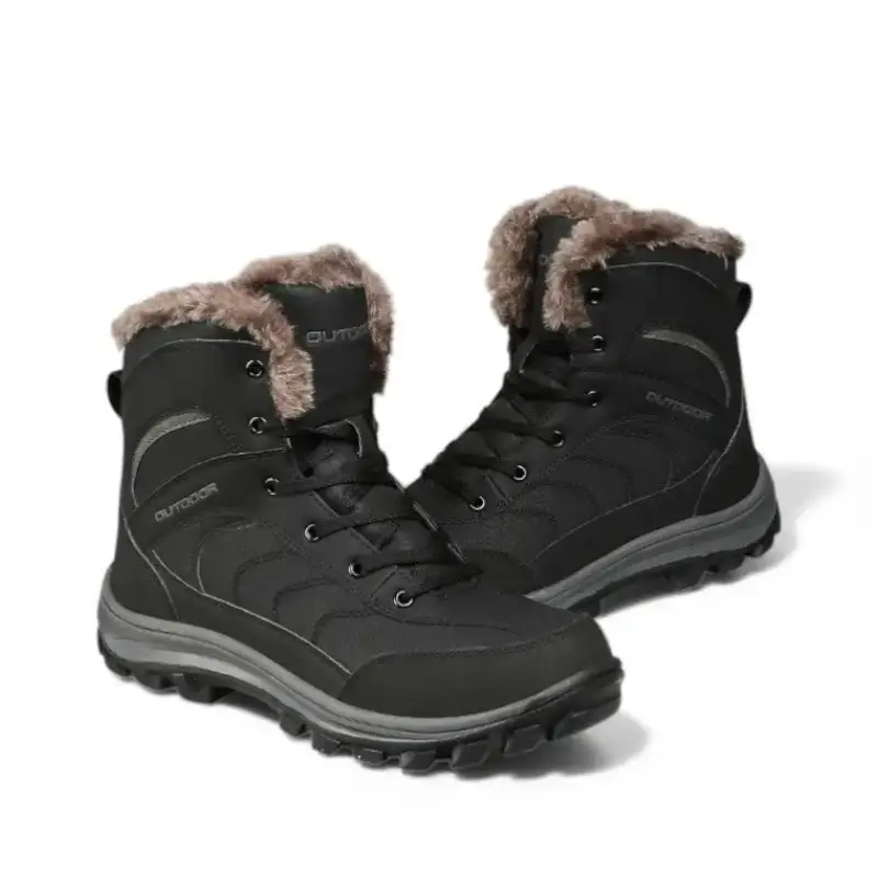 Botte montagne hiver fourrée basique