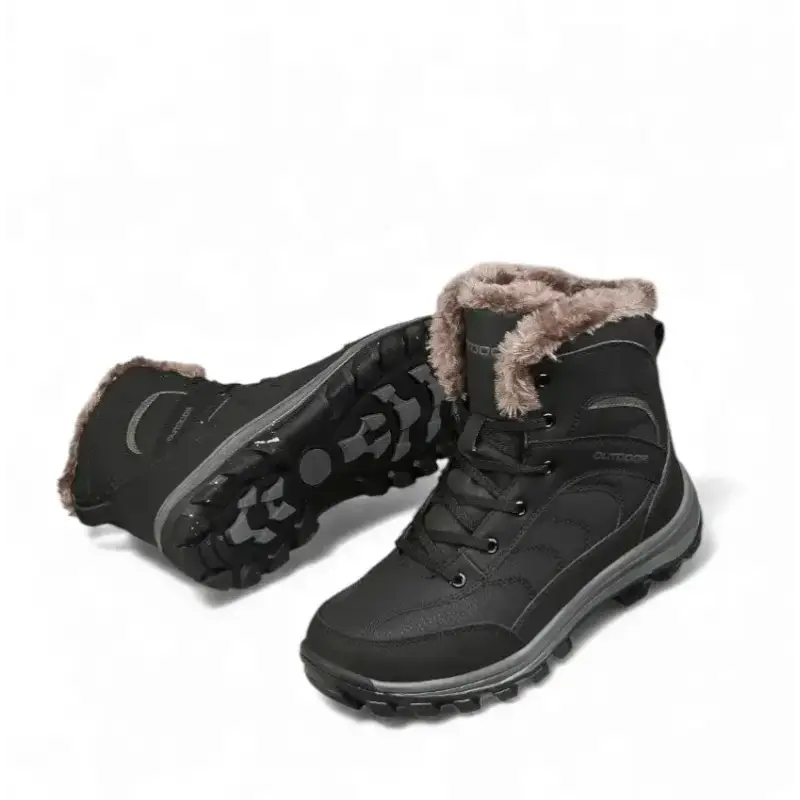 Botte montagne hiver fourrée basique