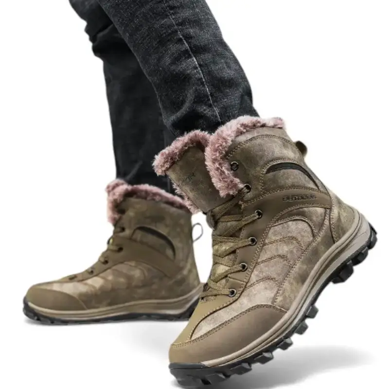 Botte montagne hiver fourrée basique