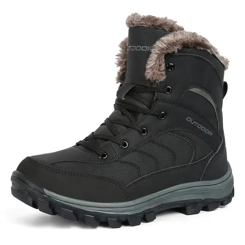 Botte montagne hiver fourrée basique