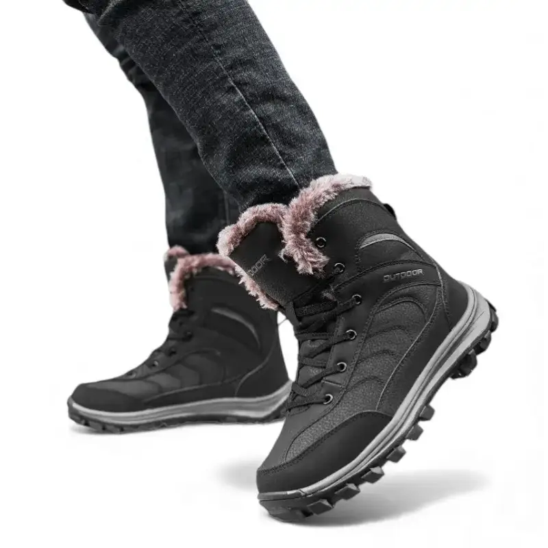 Botte montagne hiver fourrée basique