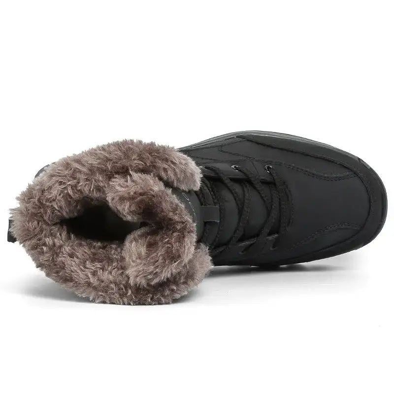 Botte montagne hiver fourrée basique