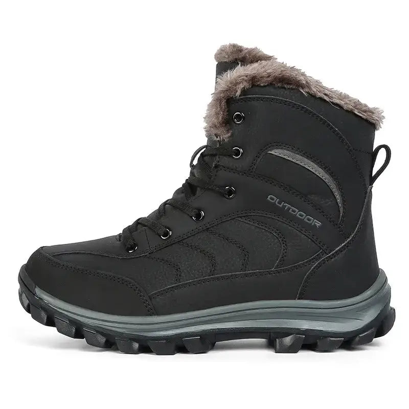Botte montagne hiver fourrée basique