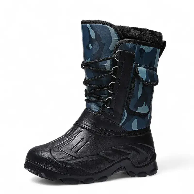 Botte neige grand froid fourrée chaude