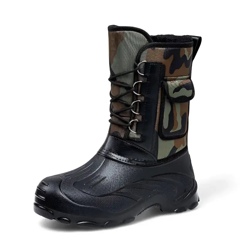 Botte neige grand froid fourrée chaude