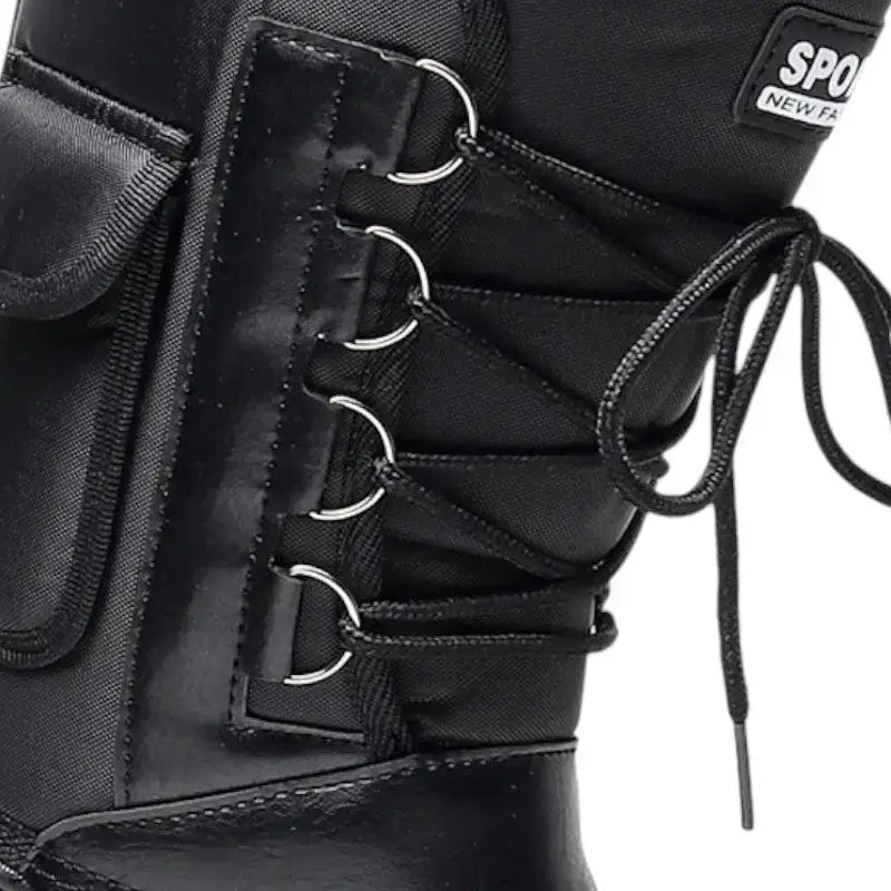 Botte neige grand froid fourrée chaude