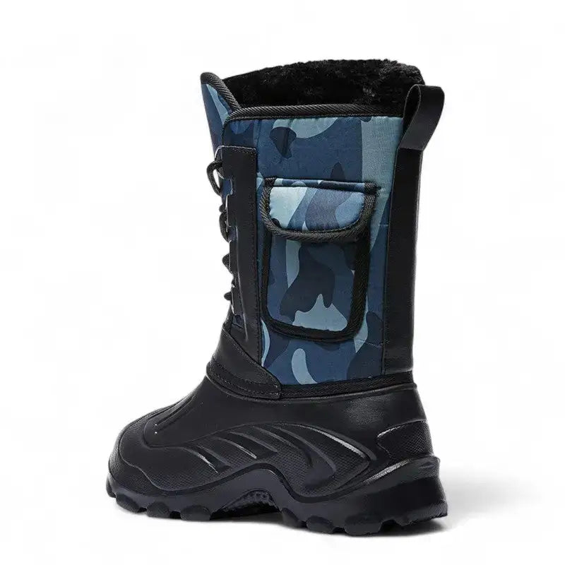 Botte neige grand froid fourrée chaude