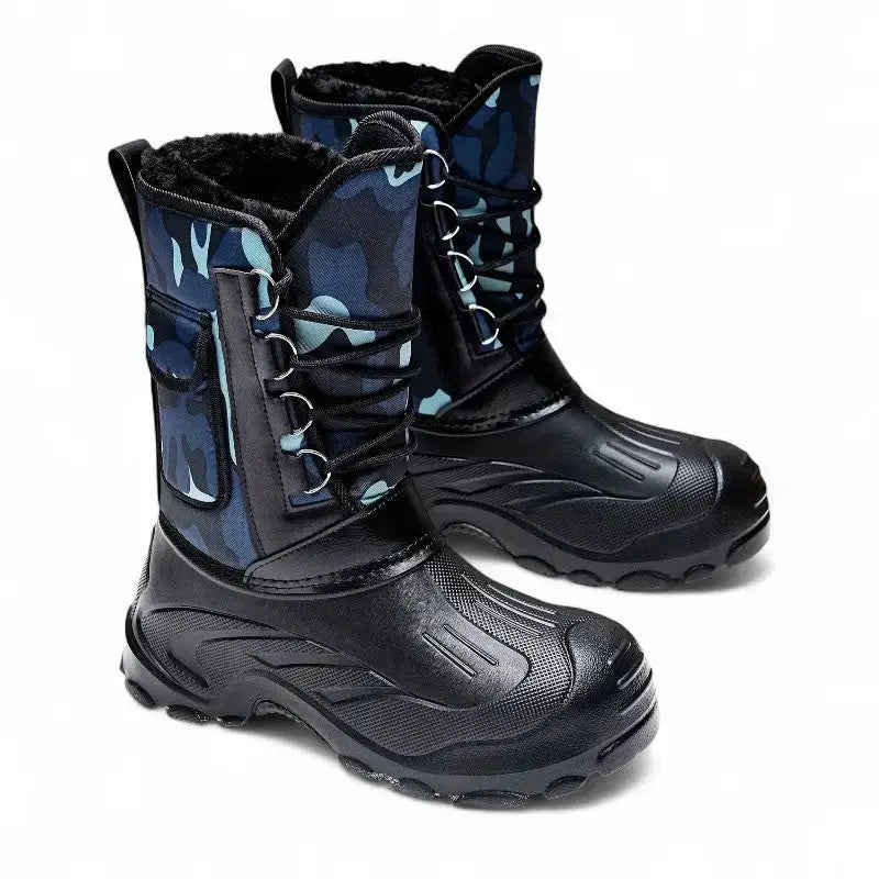 Botte neige grand froid fourrée chaude