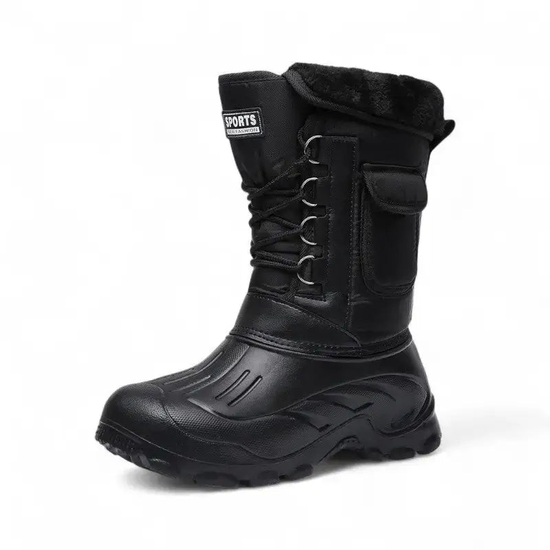 Botte neige grand froid fourrée chaude