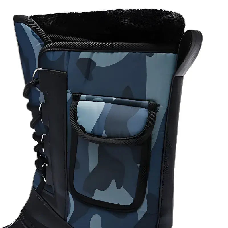 Botte neige grand froid fourrée chaude