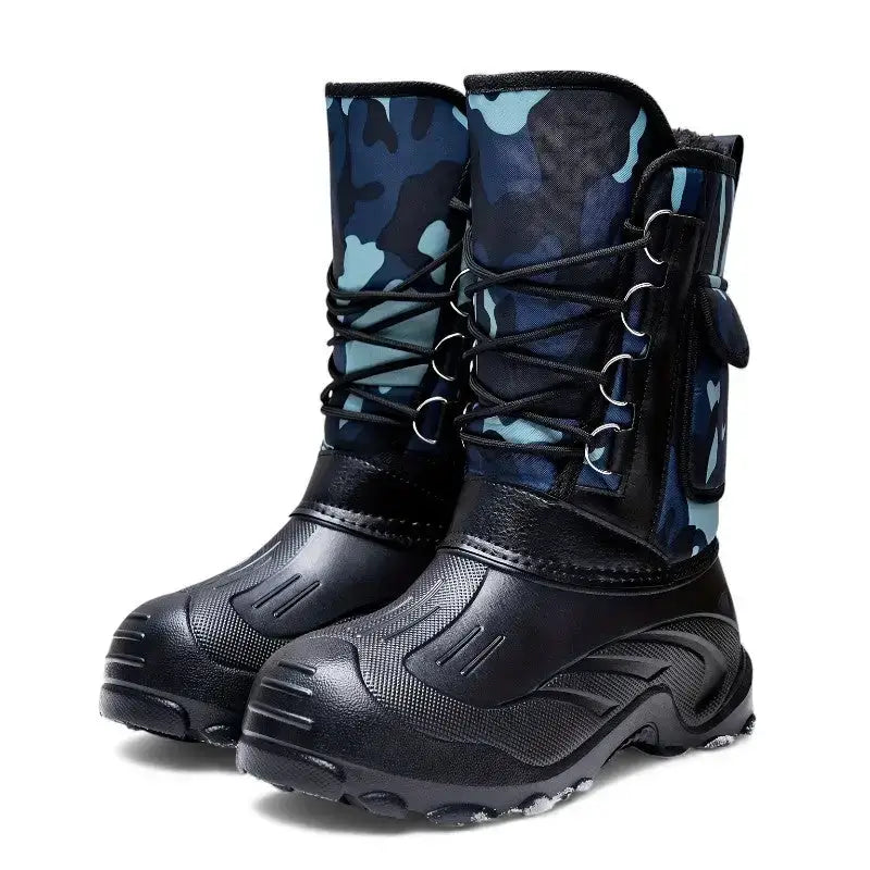 Botte neige grand froid fourrée chaude