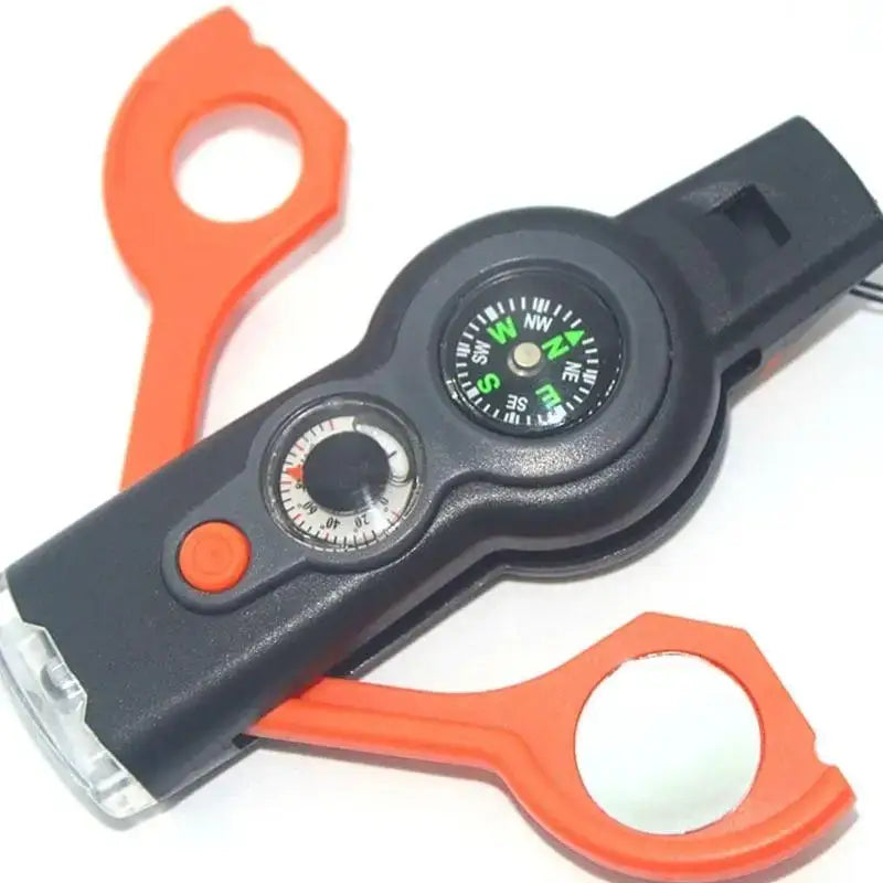 Boussole compacte portable orange outdoor