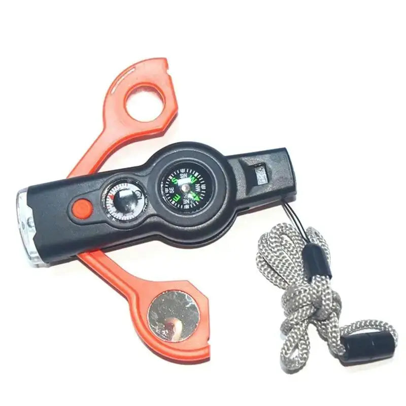 Boussole compacte portable orange outdoor