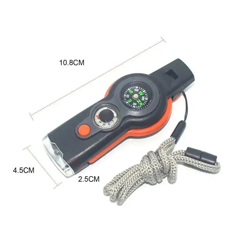 Boussole compacte portable orange outdoor