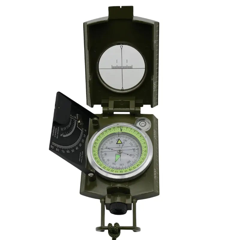 Boussole survie analogique militaire compacte