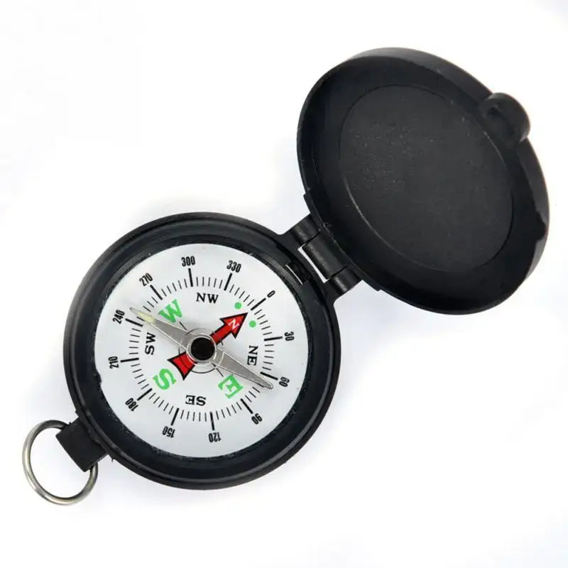 Boussole survie compacte plastique basique