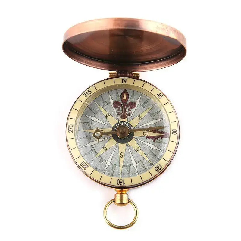 Boussole survie cuivre fonctionnelle outdoor