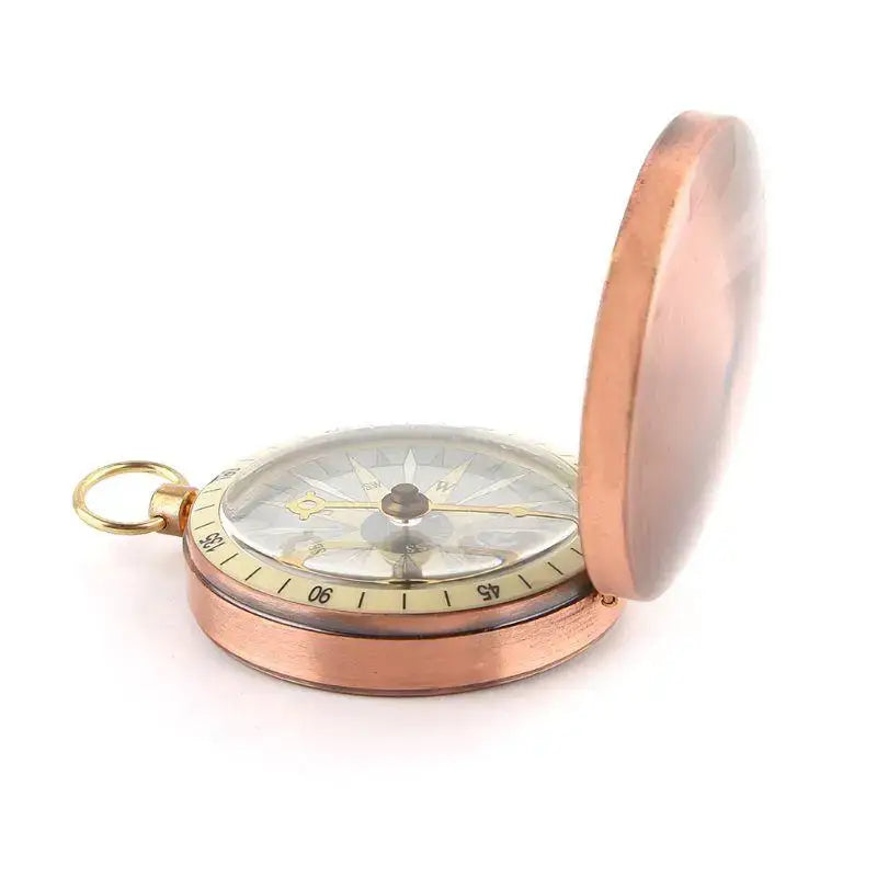 Boussole survie cuivre fonctionnelle outdoor
