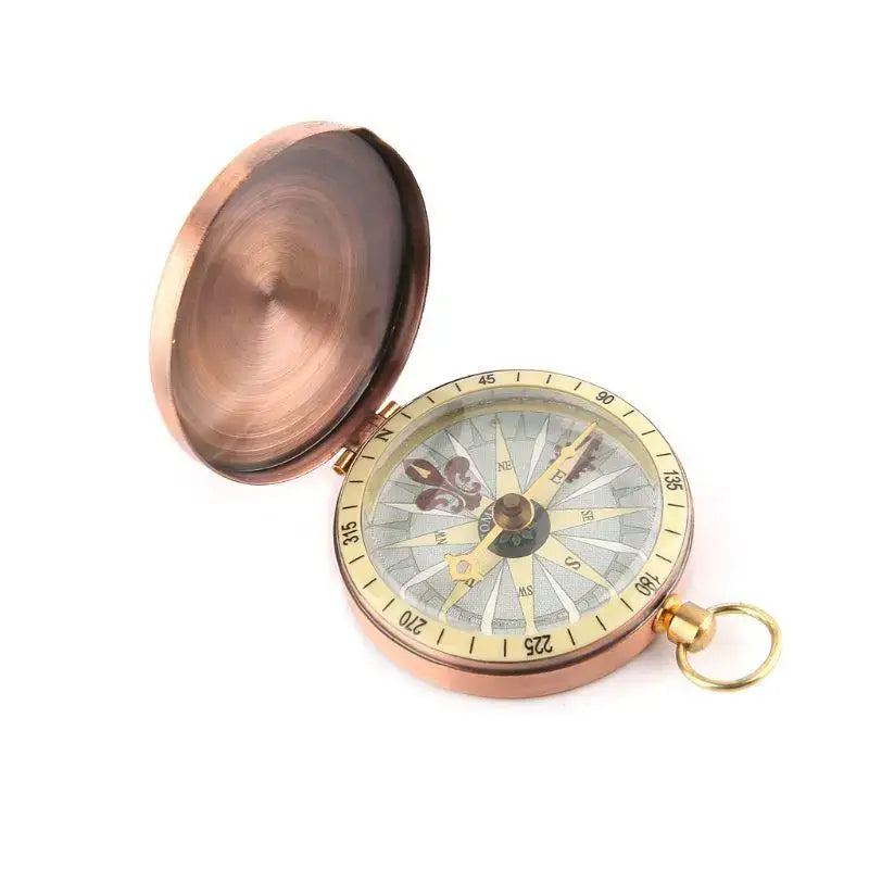 Boussole survie cuivre fonctionnelle outdoor